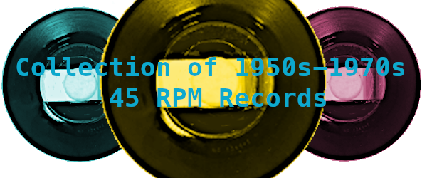 Collection of 1950s-1970s 45 RPM Records